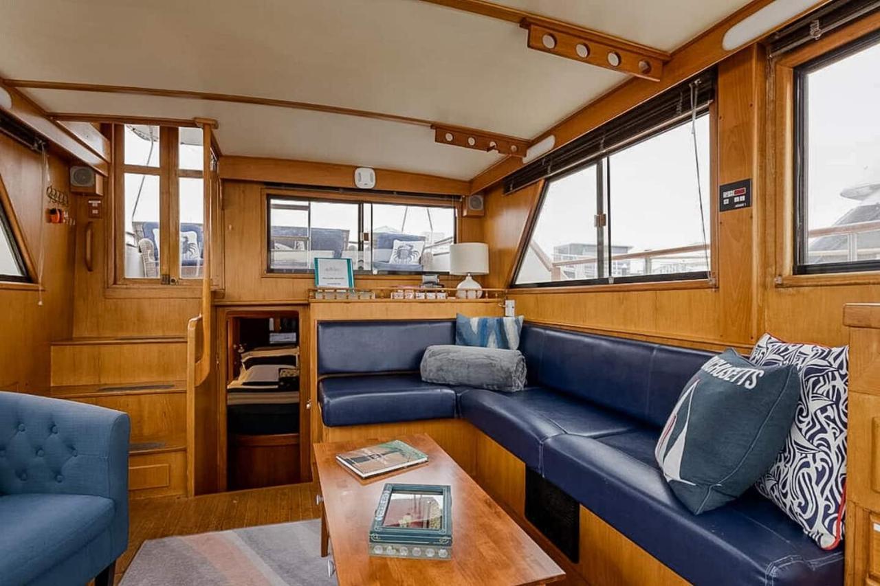 2Br Spacious & Comfy 43' Yacht - Heat & Ac - On The Freedom Trail - Best Nights Sleep Boston Exterior photo