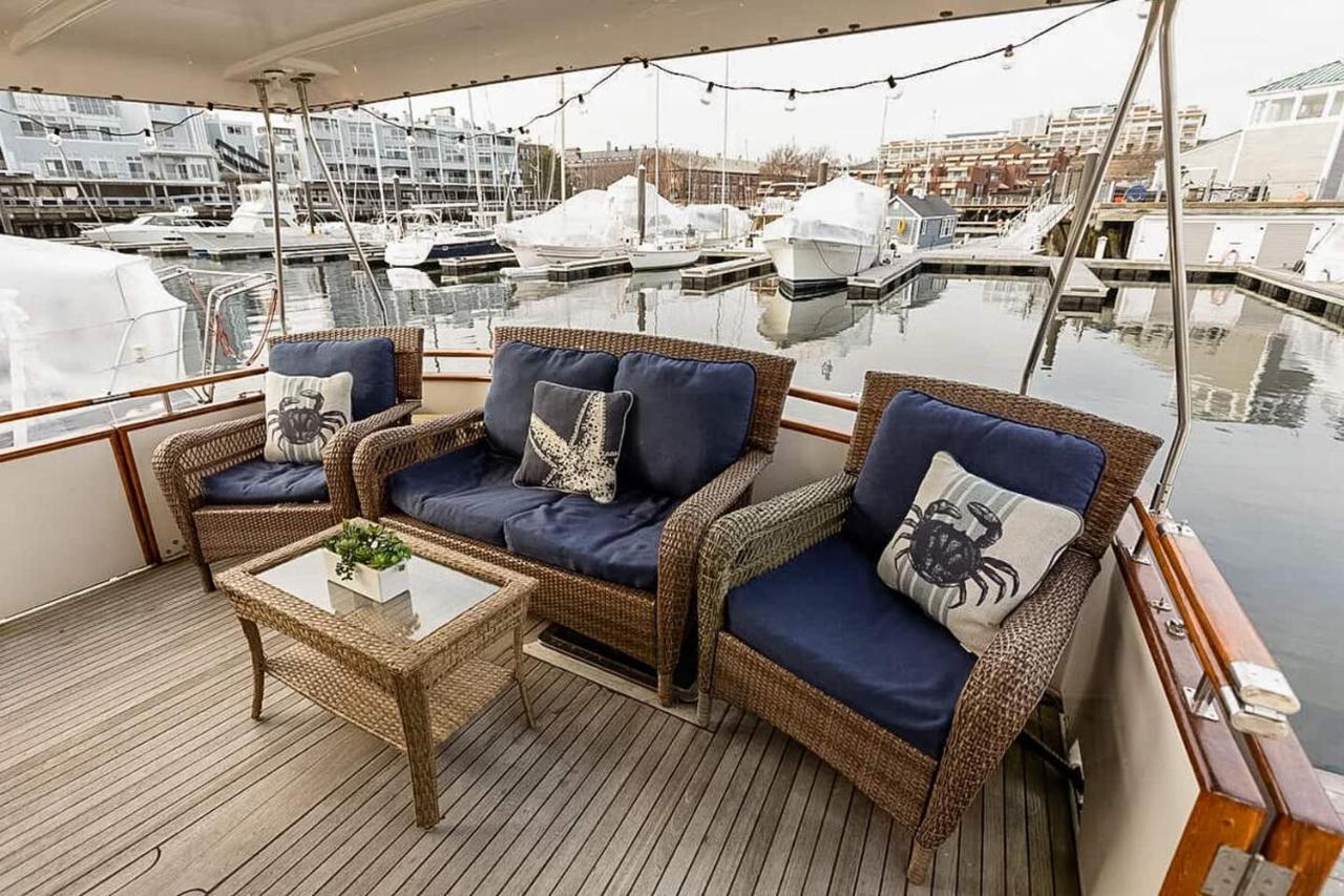2Br Spacious & Comfy 43' Yacht - Heat & Ac - On The Freedom Trail - Best Nights Sleep Boston Exterior photo